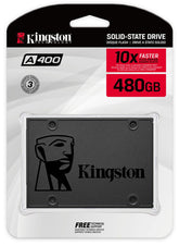 KINGSTON A400 480GB Internal Solid State Drive SA400S37/480G 480 GBWORLD TRADE FOR COMPUTER -LAPTOPKINGSTON A400 480GB Internal Solid State Drive SA400S37/480G 480 GBHARD SSDKingston SA400 SSD 480GB 2.5-inch SATA3 TLC NAND Internal Solid State Drives
10x faster than a HDD - With incredible read/write speeds, the A400 SSD will not only in
